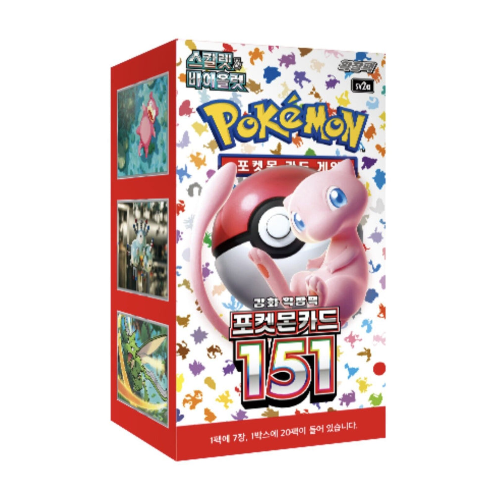 Scarlet & Violet - Pokémon 151 Booster Box (Korean)